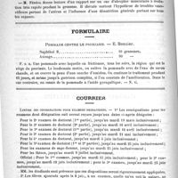 0098 - Page 94 - Académies et sociétés savantes. Académie de médecine. Séance du 15 janvier 1889 / Formulaire. Pommade contre le psoriasis. - E. Besnier / Courrier. Limites des consignations pour examens probatoires / Faculté de médecine de Bordeaux / Faculté mixte de médecine de Lille