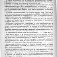0112 - Page 108 - Courrier. L'inspectorat des eaux minérales / Ecole de santé militaire / Laboratoire de physiologie du Havre / Faculté de médecine de Lyon / Nécrologie [Cras]