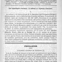 0125 - Page 121 - Comité de rédaction / Sommaire / Les hypnotiques nouveaux : le sulfonal et l'hydrate d'amylène / Feuilleton. L'ancienne Académie de chirurgie
