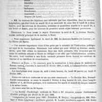 0136 - Page 132 - Courrier / Souscription Duchenne / Nécrologie [Bourse / Bodélio (de Lorient) / Le Thière (de Paris)] / Hôpitaux de Paris / Cours sur les eaux minérales et les maladies chroniques