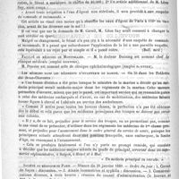 0148 - Page 144 - Courrier. Utilisation des eaux d'égout / Faculté de médecine de Montpellier / Les médecins dans les régiments d'infanterie de marine / Société de médecine de Paris