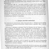 0156 - Page 152 - Cure radicale de hernie inguinale gauche congénitale avec ectopie testiculaire. Par L.-G. Richelot / De quelques nouvelles médications. De l'hydrobromate d'homatropine comme mydriatique pour la détermination des erreurs de réfraction, par Dabney (Medical Record, septembre 1888, et Recueil d'ophtalmologie) / Recherches bactériologiques sur les antiseptiques employés en oculistique, par le Docteur Weckz, traduction du Docteur Marc Toeplitz (Arch. für Augenheilkunde, t. XIX, fasc. 1, juillet 1888, et Recueil d'ophtalmologie)