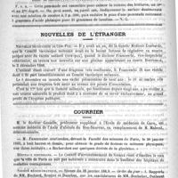 0160 - Page 156 - Formulaire. Pommade contre les brûlures. - Wendt / Nouvelles de l'étranger. Nouvelle découverte de Cow-Pox / Courrier / Hôpitaux suburbains / Société médico-pratique