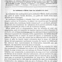 0209 - Page 205 - Comité de rédaction / Sommaire / Le traitement d'Oertel dans les maladies du coeur