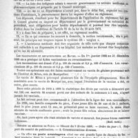 0220 - Page 216 - Courrier / Les vaccinations et revaccinations au Havre / Société de médecine de Paris
