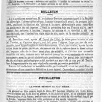 0221 - Page 217 - Comité de rédaction / Sommaire / Bulletin / Feuilleton. La femme médecin au XIXe siècle