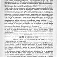 0229 - Page 225 - Académies et sociétés savantes. Académie des sciences / Société de médecine de Paris. Séance du 26 janvier 1889