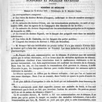 0251 - Page 247 - Revue des journaux. Action physiologique du sulfonal, par Smith (Neue. Monats., 1888, p. 507) / Académies et sociétés savantes. Académie de médecine. Séance du 12 février 1889