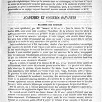 0275 - Page 271 - Bibliothèque. Nouveau dictionnaire de géographie universelle, contenant la géographie physique, politique, économique, l'ethnologie, la géographie historique, la bibliographie, par M. Vivien de Saint-Martin et M. Louis Rousselet... Librairie Hachette / Académies et sociétés savantes. Académie des sciences