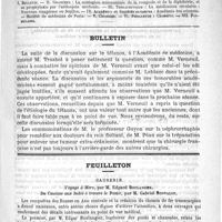 0293 - Page 289 - Comité de rédaction / Sommaire / Bulletin / Feuilleton. Causerie. Voyage à Merv, par M. Edgard Boulangier. Du Caucase aux Indes à travers le Pamir, par M. Gabriel Bonvalot