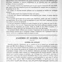 0301 - Page 297 - Thérapeutique. La médication révulsive : Nouveau sinapisme en feuilles / Académies et sociétés savantes. Académie des sciences