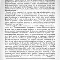 0321 - Page 317 - Anomalies vaccinales par le Docteur Commenge (A suivre) / Académies et sociétés savantes. Société de chirurgie. Séance du 20 février 1889