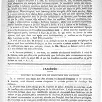 0325 - Page 321 - Académies et sociétés savantes. Société médicale des hôpitaux. Séance du 22 février 1889 / Variétés. Nouveau rapport sur le chauffage des voitures