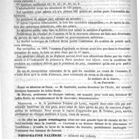 0328 - Page 324 - Courrier. Ministère de la guerre / Ecole de médecine de Dijon / Nécrologie [Teissier (de Lyon)]
