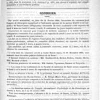 0339 - Page 335 - Nouvelles de l'étranger. Les bonnes et mauvaises chances dans la profession médicale / Courrier / Ecole de médecine d'Alger / Ecole pratique des Hautes-Etudes