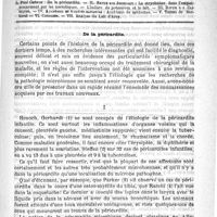 0365 - Page 361 - Comité de rédaction / Sommaire / De la péricardite