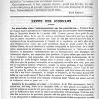 0372 - Page 368 - De la péricardite [Paul Chéron] / Revue des journaux. La strychnine dans l'empoisonnement par les narcotiques / L'iodure de potassium et le lait / Revue des cliniques. De la cyanose, par le Docteur E. Tordeus (Hôpital Saint-Pierre du Bruxelles. Clinique des maladies des enfants) (Journal de médecine de Bruxelles, 1889, 2)