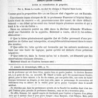 0414 - Page 410 - Bulletin / Syphiligraphie. Affaire Colles-Baumès. Action en revendication de propriété. Par A. Morel-Lavallée / Feuilleton. Causerie. Le Docteur Rameau, par M. Georges Ohnet