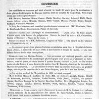 0424 - Page 420 - Académies et sociétés savantes. Académie des sciences / Courrier / Concours d'agrégation (chirurgie et accouchements) / École pratique des Hautes-Études / Nécrologie [L.-J. Lefranc]