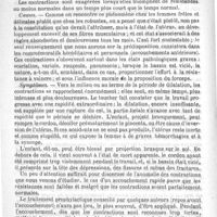 0428 - Page 424 - Anomalies de la force expultrice par le Docteur Fournel. Des contractions irrégulières / Des contractions exagérées