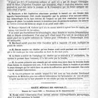0433 - Page 429 - Académies et sociétés savantes. Société de chirurgie. Séance du 13 mars / Société médicale des hôpitaux. Séance du 7 mars 1889