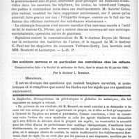0534 - Page 530 - Bulletin / Des accidents nerveux et en particulier des convulsions chez les enfants. Communication faite à la Société de médecine de Paris, dans la séance du 12 janvier 1889, par le Docteur J. Dubrisay / Feuilleton. Causerie. L'avenir de la station d'Aix-les-Bains
