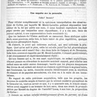 0581 - Page 577 - Comité de rédaction / Sommaire / Une enquête sur la paternité. Colles ? Baumès ?