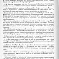 0590 - Page 586 - Académies et sociétés savantes. Société médicale des hôpitaux. Séance du 12 avril 1889 / Formulaire. Traitement du coup de soleil. - H. Washington
