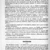 0640 - Page 636 - Académies et sociétés savantes. Société de médecine de Paris. Séance du 13 avril 1889 / Courrier. Prix des médecins d'armées