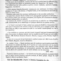 0652 - Page 648 - Courrier. Congrès international d'assistance publique / La variole à Lyon / Faculté de médecine de Nancy