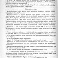 0688 - Page 684 - Courrier. Académie de médecine de Paris / Thèses récompensées / Nécrologie [Bastide (de Largentière) / Navarre / N. Thevenod (de Paris)] / Faculté de médecine de Paris
