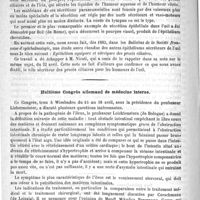0760 - Page 756 - Des épithéliums sécréteurs des humeurs de l'oeil, par le Docteur Boucheron / Huitième congrès allemand de médecine interne