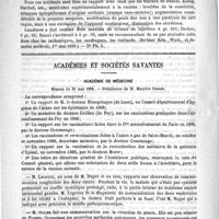 0784 - Page 780 - Revue des journaux. Dangers des injections parenchymateuses de cocaïne (Berliner Klin. Woch., et Semaine médicale, 1er mai 1889) / Académies et sociétés savantes. Académie de médecine. Séance du 21 mai 1889
