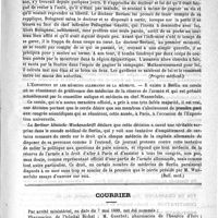 0799 - Page 795 - Nouvelles de l'étranger. Drame dans un asile d'aliénés. Mort de M. le Docteur Bertani / L'exposition et les médecins allemands de la réserve / Courrier