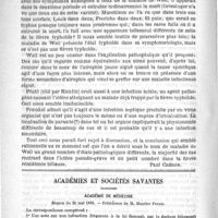 0820 - Page 816 - La maladie de Weil [Paul Chéron] / Académies et sociétés savantes. Académie de médecine. Séance du 28 mai 1889