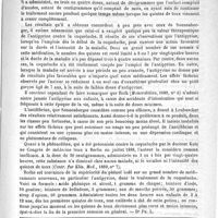 0835 - Page 831 - Revue des journaux. Accidents causés par les moules, attribués à des microbes (Revue scientifique du 16 mars, p. 348) / Effets comparés de l'antipyrine, de l'antifébrine, de la phénacétine et du phénol iodé dans le traitement de la coqueluche / Formulaire. Solution contre l'angine diphthéritique. - E. Gaucher