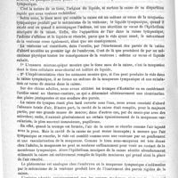 0868 - Page 864 - Sur l'oedème ex vacuo de la muqueuse tympanique chez le foetus, par le Docteur Boucheron