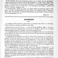0871 - Page 867 - Nouvelles de l'étranger. Nécrologie [Breisky] [Marcel B.] / Courrier / Hospice national des Quinze-Vingts
