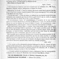 0884 - Page 880 - Courrier. Comité consultatif d'hygiène publique / Disette d'eau de source