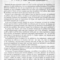 0891 - Page 887 - Un nouveau médicament diurétique dans les maladies du coeur. Par le Professeur G. Sée / Sur le projet de langue scientifique internationale