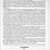 0919 - Page 915 - Informations médicales / Courrier. Faculté de médecine de Paris