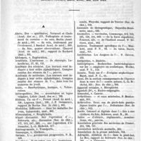 0965 - Page 961 - Table des matières du tome XLVII (troisième série). Janvier, février, mars, avril, mai, juin 1889