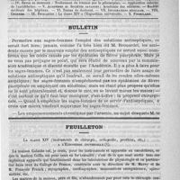 0029 - Page 25 - Comité de rédaction / Sommaire / Bulletin / Feuilleton. La classe XIV (instruments de chirurgie, orthopédie, prothèse, etc.) à l'exposition universelle