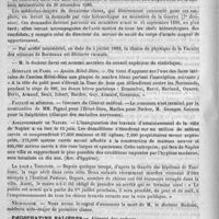 0064 - Page 60 - Courrier / Hôpitaux de Paris / Faculté de médecine / Assainissement de Naples / La rage à Toulouse / Nécrologie [Bodeau]
