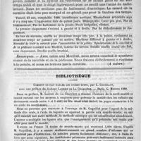 0085 - Page 81 - Coeur et carotide. - Temps de coeur. Par P. Duroziez (A suivre) / Bibliothèque. Comment on fait parler les sourds-muets, par L. Goguillot, avec une préface du docteur Ladreit de la Charrière. - Paris, G. Masson 1889 / Revue des journaux. Salicylate de mercure dans le traitement de la syphilis (The therap. Gaz., 15 juin 1889)