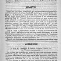 0101 - Page 97 - Comité de rédaction / Sommaire / Bulletin / Feuilleton. La classe XIV (instruments de chirurgie, orthopédie, prothèse, etc.) à l'exposition universelle