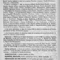 0112 - Page 108 - Courrier / Nécrologie [Barthès (de Marseille) / Le Bas (de Landrecies) / P. Catellan (de Langon) / G. Denarié (de Chambéry) / Gaillardon (de Chef-Boutonne) / Galangau (d'Arles-sur-Tech) / A. Restrepo (de Paris) / L. Veysset (de Champagnac) / Paul Becquet / Ricordeau (de Poitiers) / Roger (de Plouigneau)]