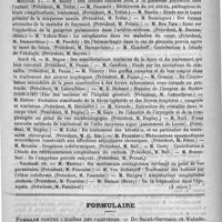 0134 - Page 130 - Faculté de médecine de Paris. Thèses de doctorat soutenus pendant le mois de juillet 1889 (A suivre) / Formulaire. Pommade contre l'eczéma des paupières. - De Saint-Germain et Valude