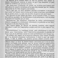 0139 - Page 135 - Hôpital Saint-Louis. - M. le professeur Fournier. De l'hérédo-syphilis. (Dernière leçon) / Feuilleton. Causerie