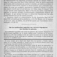 0175 - Page 171 - Bulletin / Sur les modifications apportées aux concours d'agrégation des facultés de médecine / Feuilleton. Causerie. Excursion à travers le merveilleux